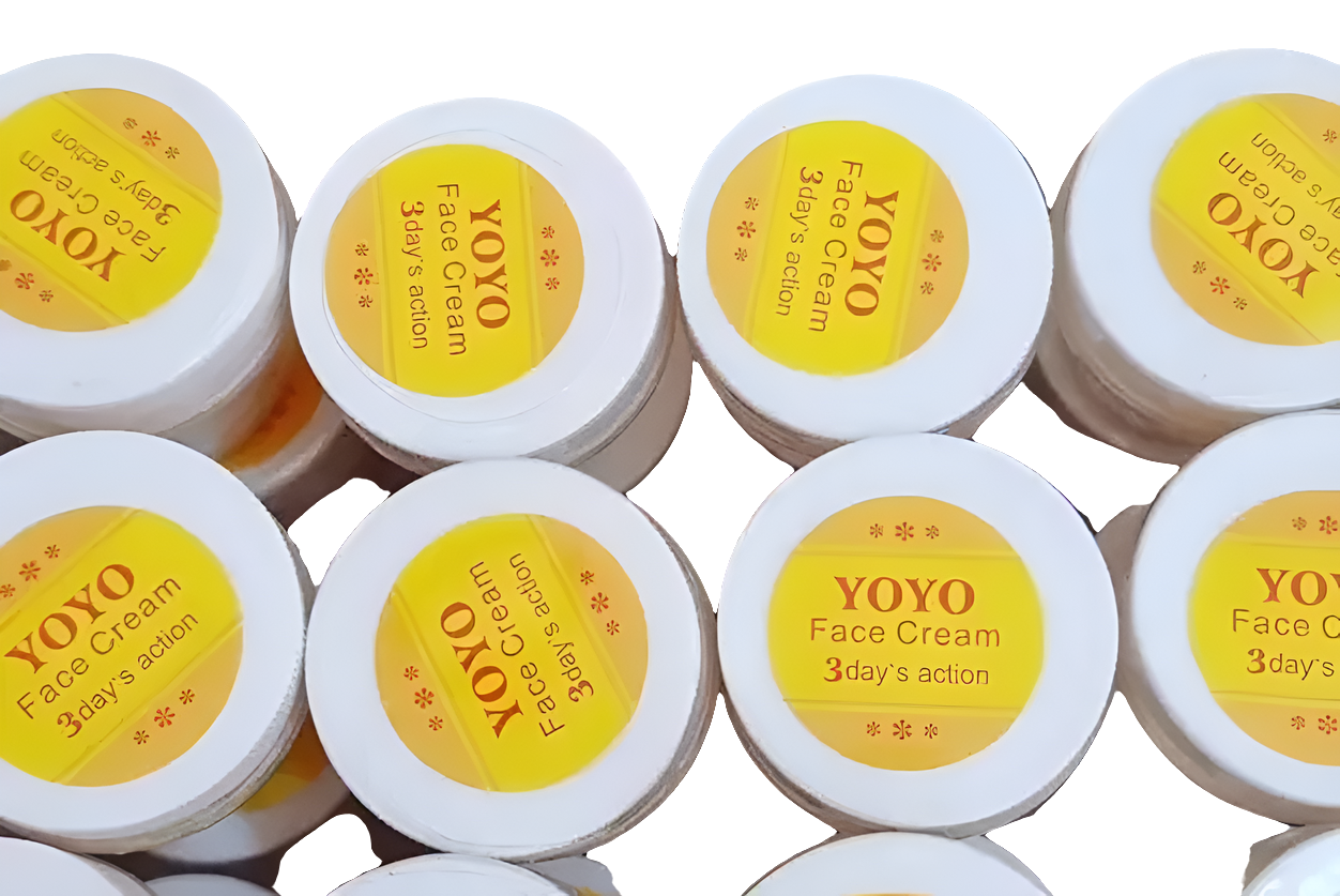 Yoyo face whitening cream for sun burn